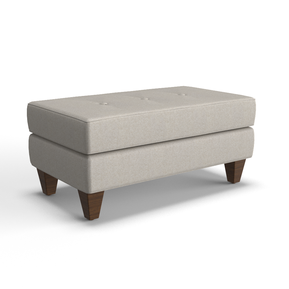 Laurel Ottoman, In Stock